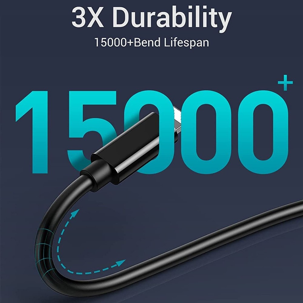 2 Pack USB-C to IPhone Cable Fast Charge Type C Charging Cord Rapid Sync Charger