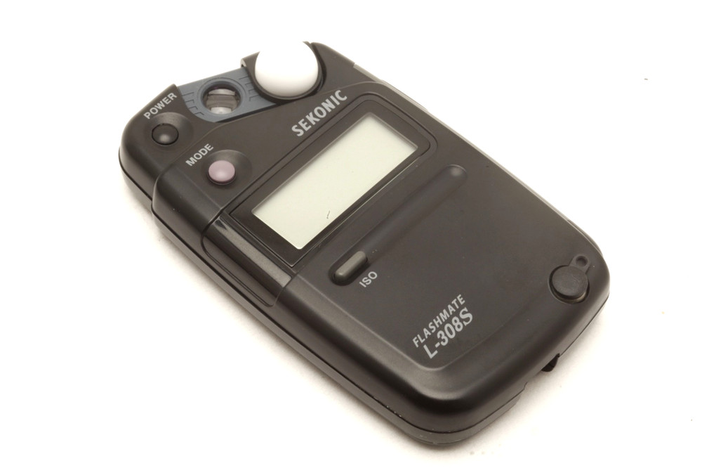 Sekonic L-308S FLASHMATE Light Meter with Lumidisc, Strap & Case #50774