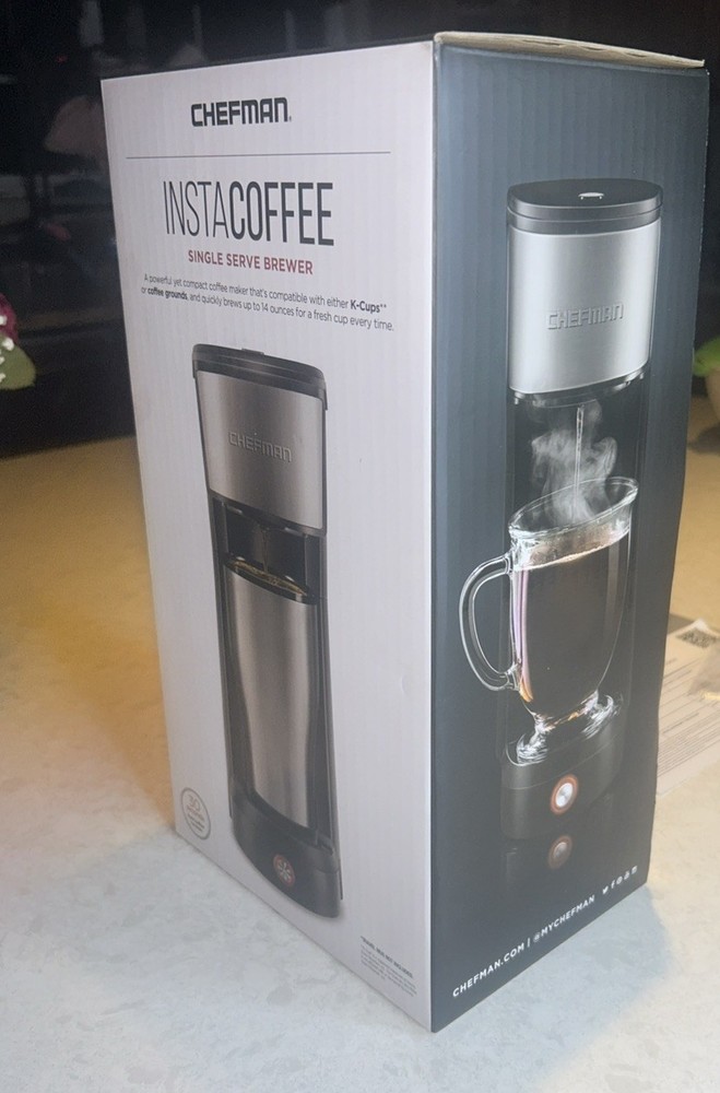 Chefman InstaCoffee Single Serve Coffee Maker