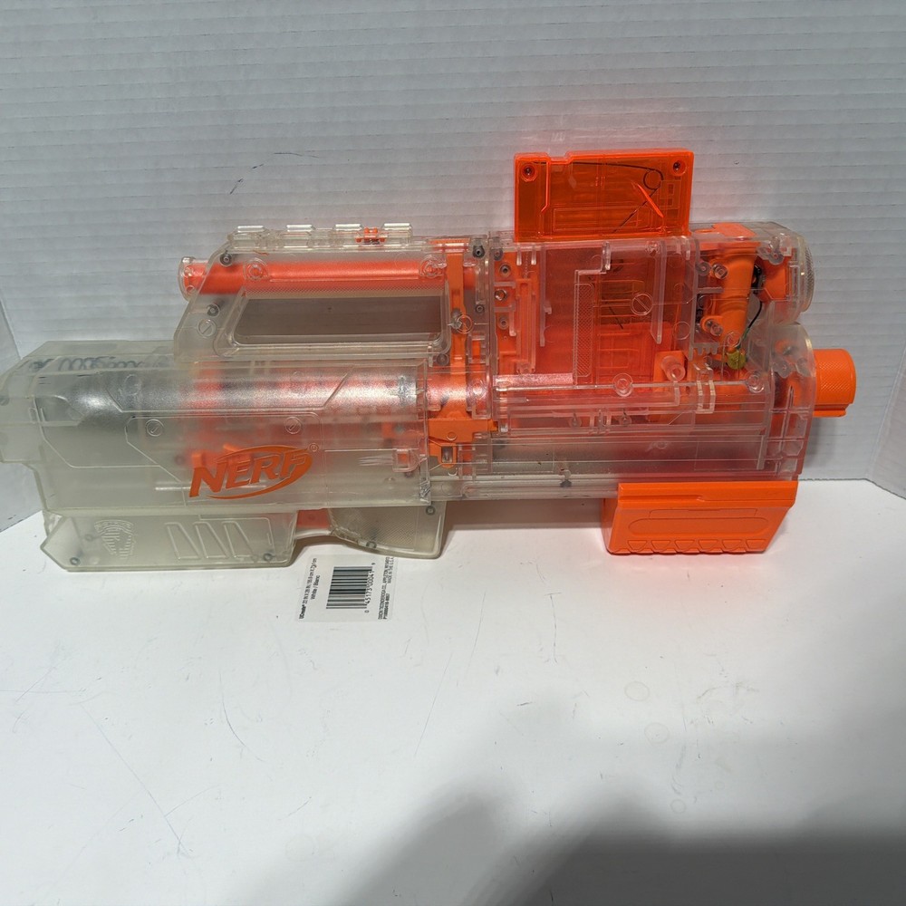 Nerf N-Strike Clear Deploy CS-6 Working Light transforms into blaster w/ darts