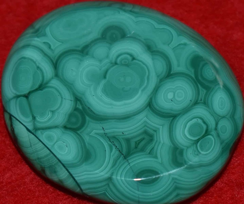 Malachite Worry Stone #11