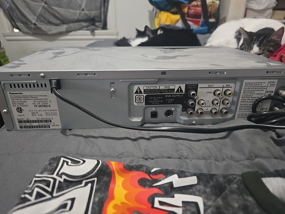vhs dvd vcr combi
