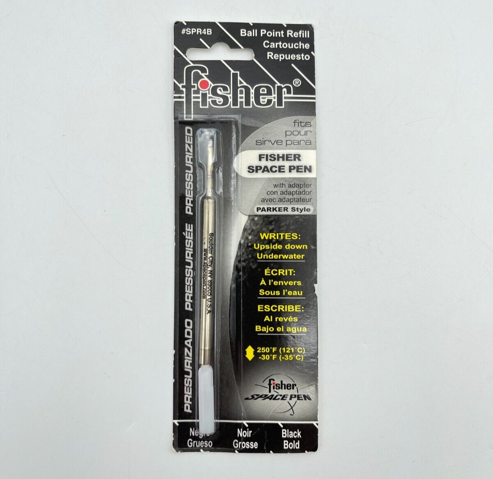 Fisher Space Pen Refills - SPR4B - Black - Pressurized Refills
