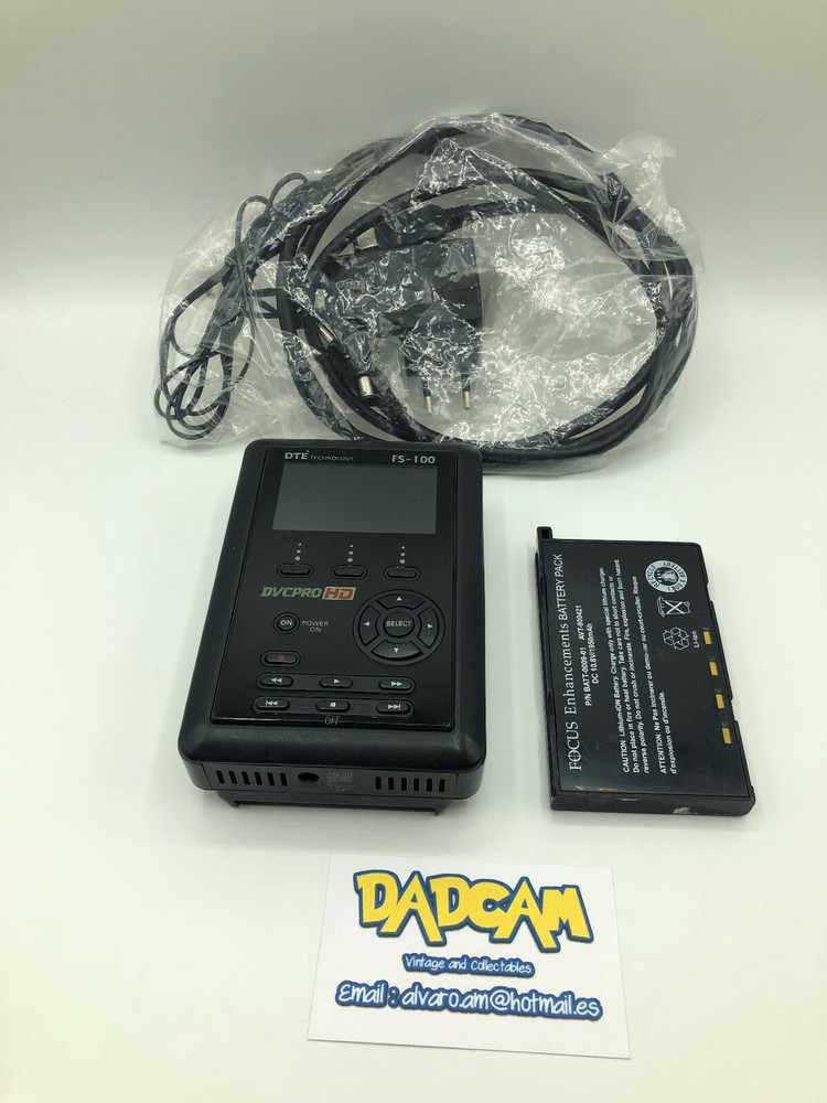 FS-100 DTE Technology HD Portable DTE Recorder HD 250G. VX1000 TAPELESS solution