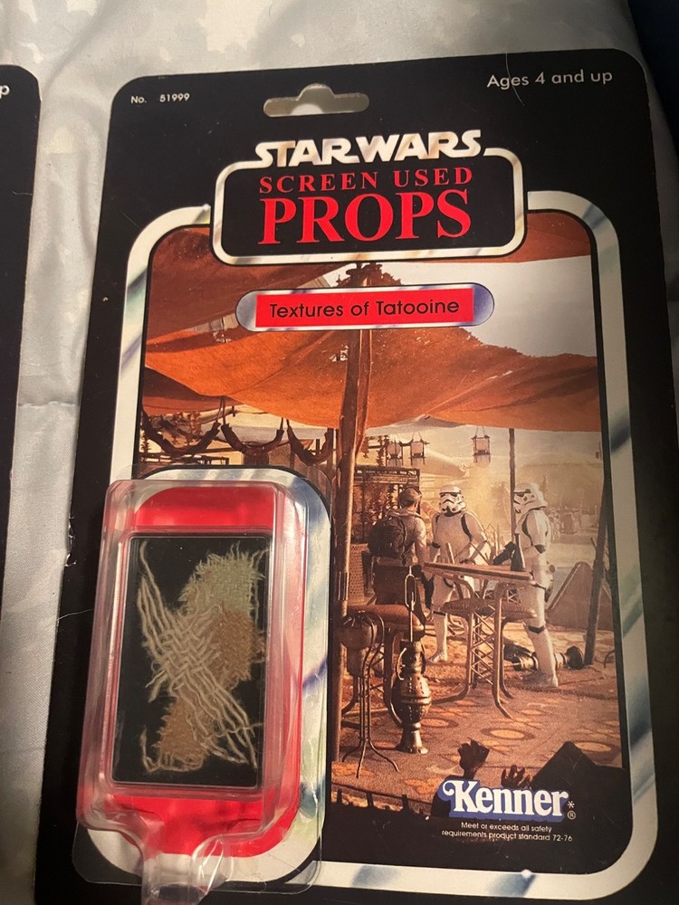 star wars screen used set pueces lot
