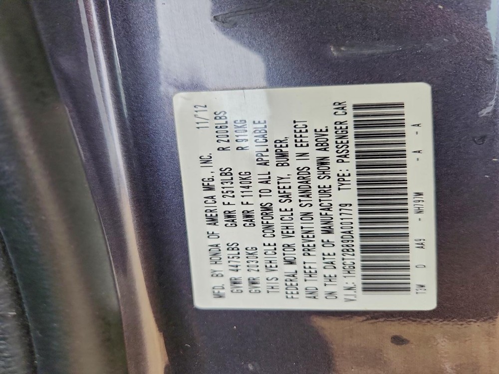 Used A/C Selector Switch fits: 2013 Honda Accord automatic temperature control w