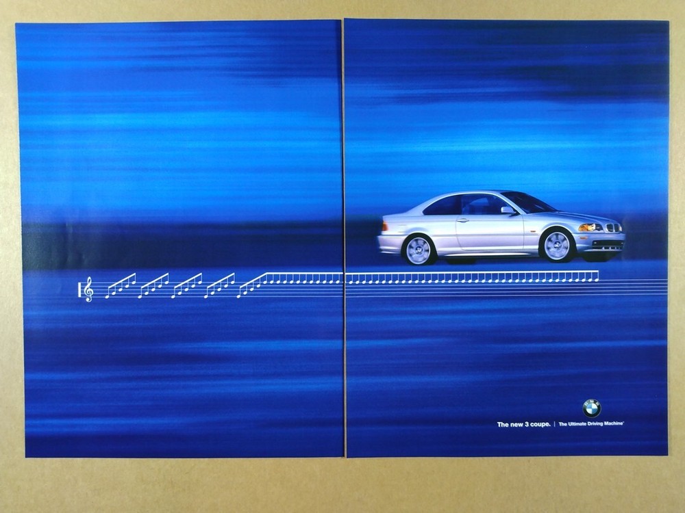 2000 BMW 323Ci Coupe vintage print Ad