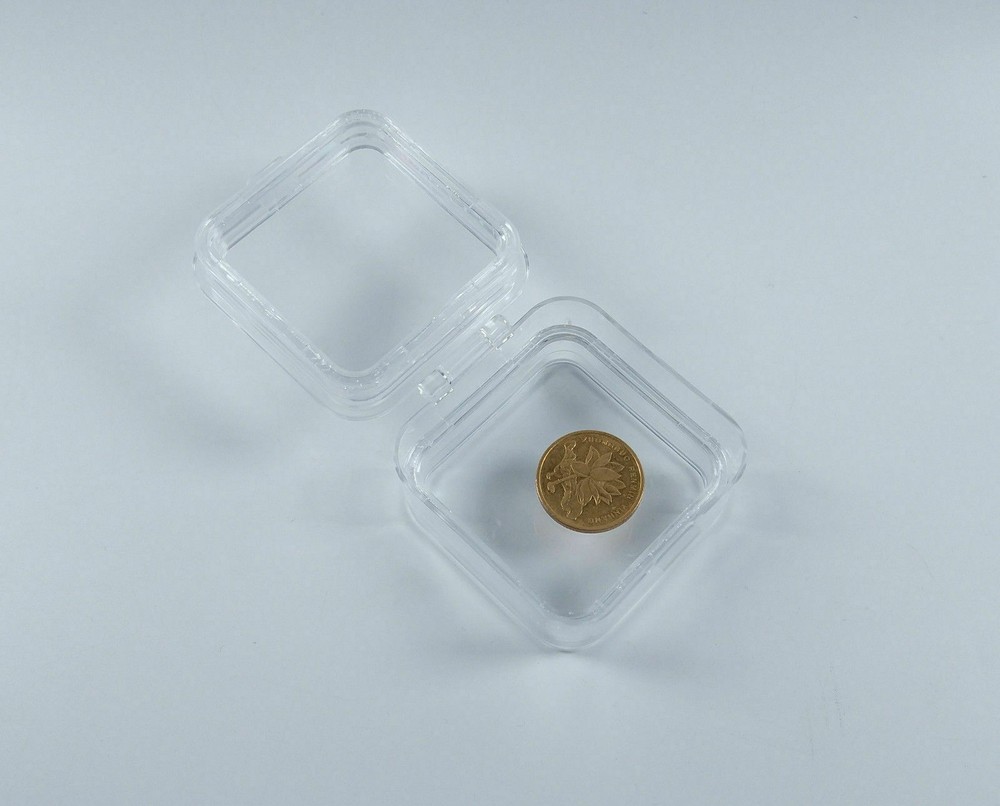 Hinged Display Box Jewelry Boxes Clear Membrane case Denture False Teeth Case