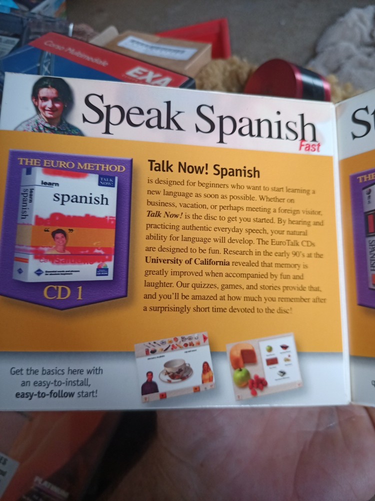 Instant Immersion Spanish, 2 CD Rom Set, PC & Mac
