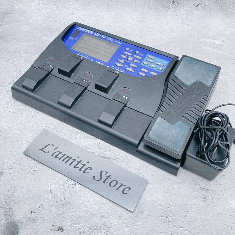 BOSS ME-30 Guitar Multiple Effects Multi Effect Pedal ME30 Operation Confirmed