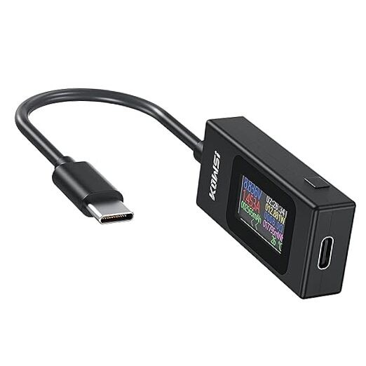 USB C Tester Power Meter,Digital Multimeter, Type C Voltage Type-C Version 3.0