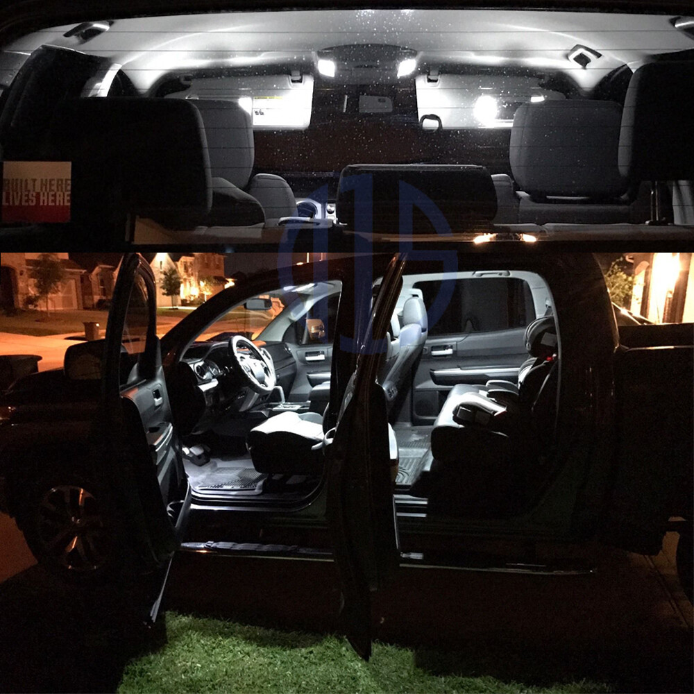 18 x White LED Interior Bulbs Lights Package For 2007-2017 2018 2009 2020 Tundra