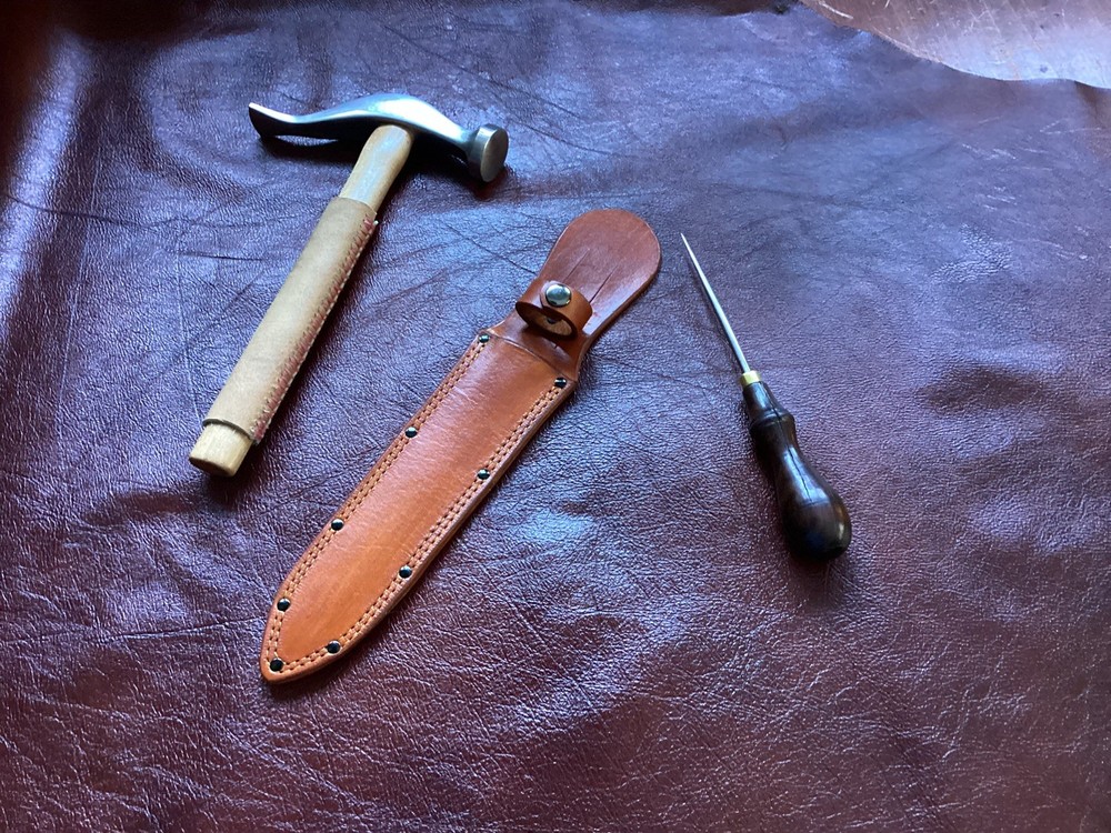 WWII Type Sheath Made For Western L77-76 Knife Sheath