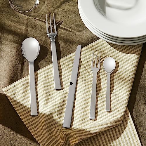 Santiago Cutlery, 5 Piece Set, Silver