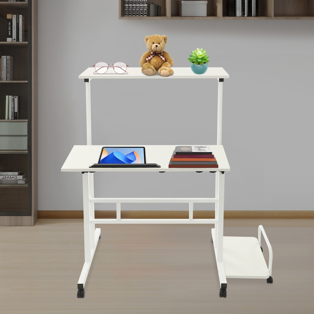 Multi Functional Foldable Desk, Modern Computer Desk, Adjustable Computer Table