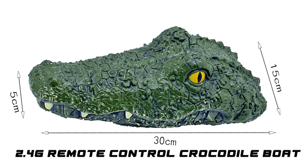 R/C full function remote control CROCODILE animal simulation radio control - NIB