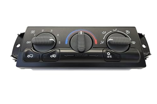 Front HVAC Climate Control Module Panel is Compatible with 1999-2002 599-266