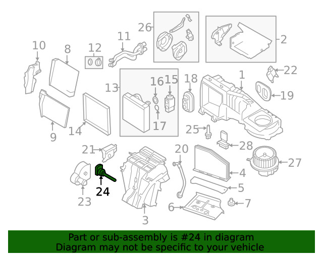Genuine Volkswagen Temp Sensor 4B0-820-539