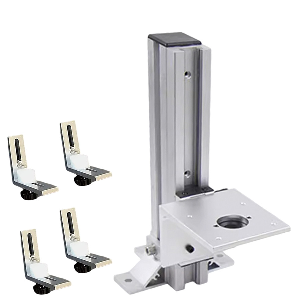 True Channel Binding Router Jig with Guitar Body CradleSquared Binding Ledges