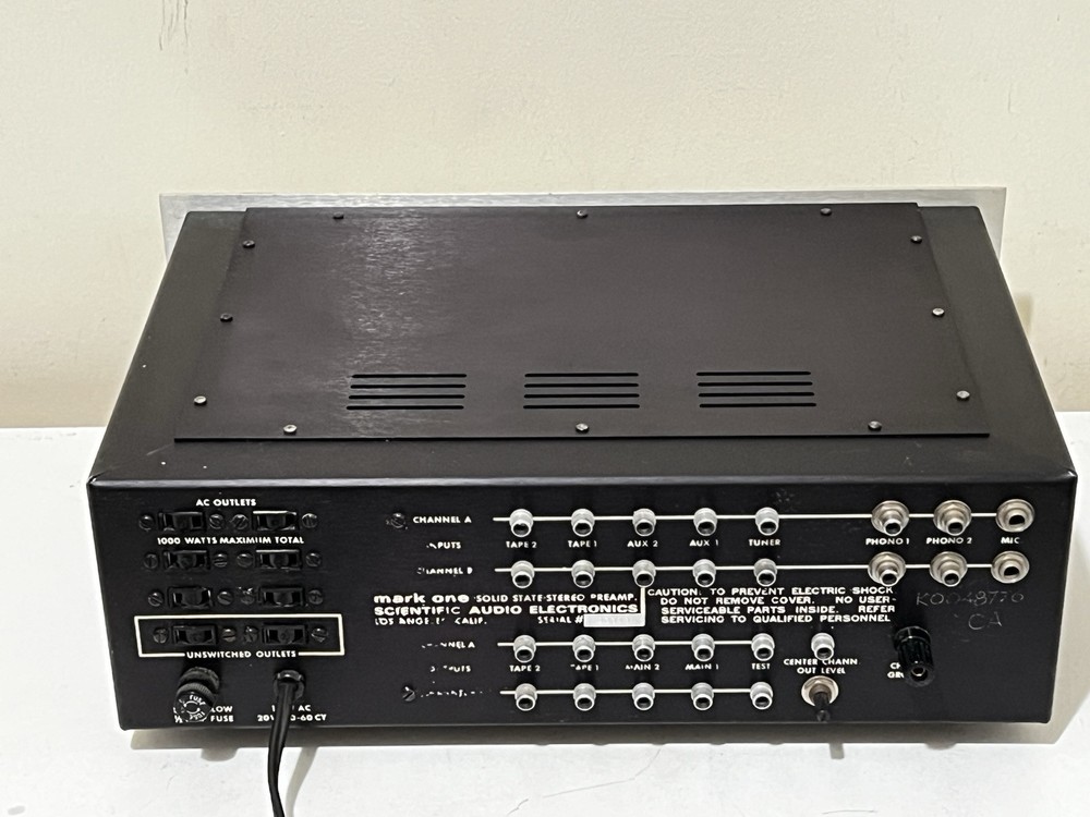 SAE Mark 1 One Preamplifier
