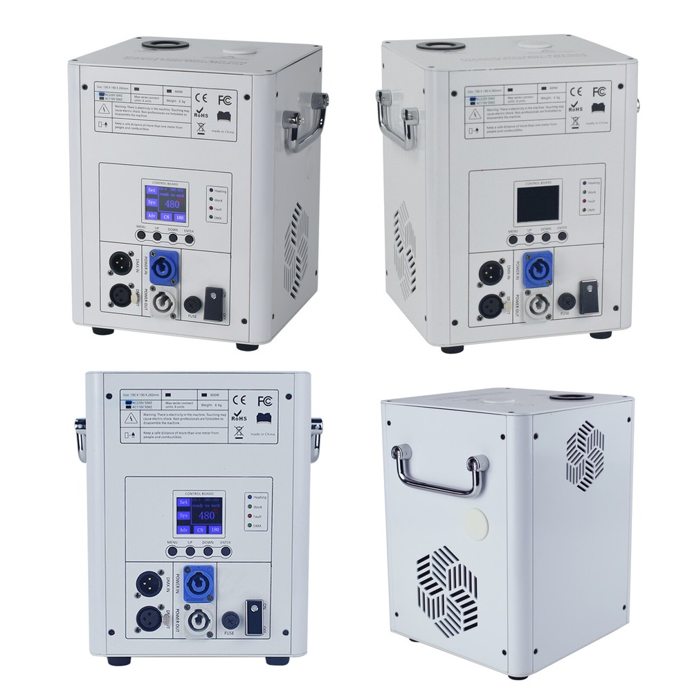 2Pcs Cold Spark Machine 750W Firework Machine DMX512 DJ Stage Effect with Handle