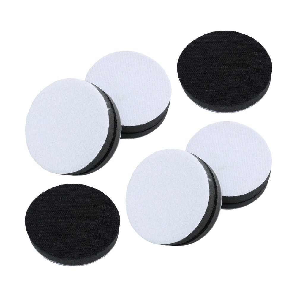 10 Pack 3 Inch Soft Foam Interface Sponge Pad Hook and Loop Orbital Sander Pad