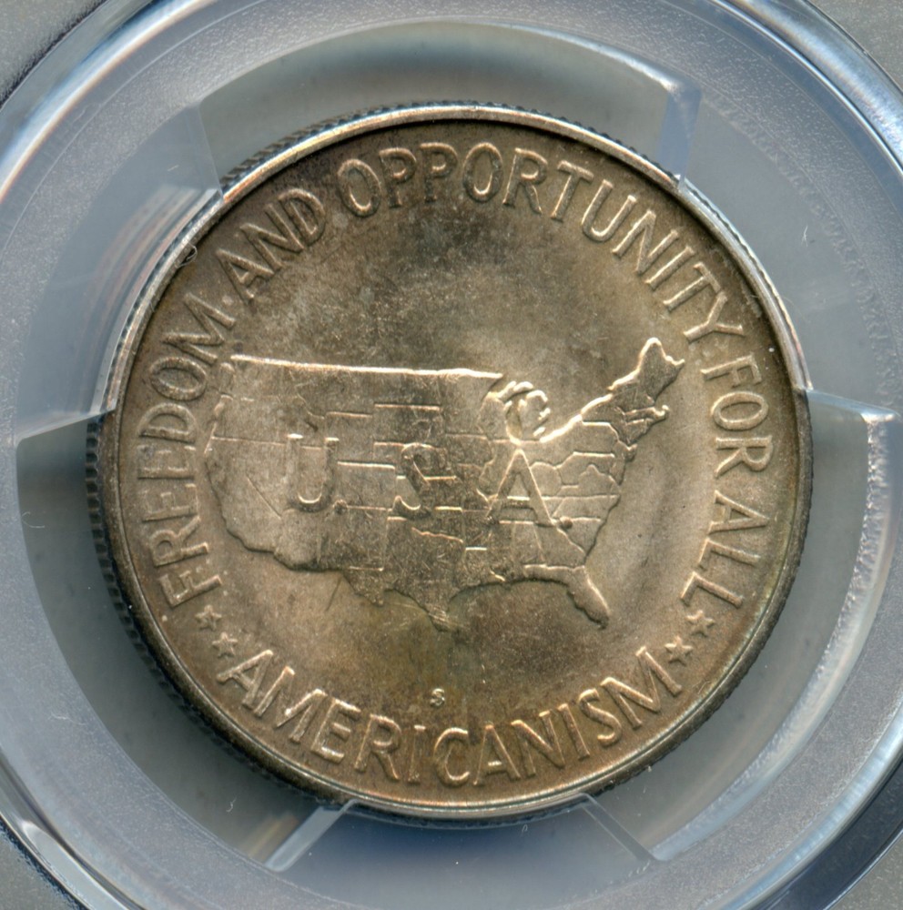 1954 S Washington Carver Commemorative Silver Half Dollar PCGS MS 65