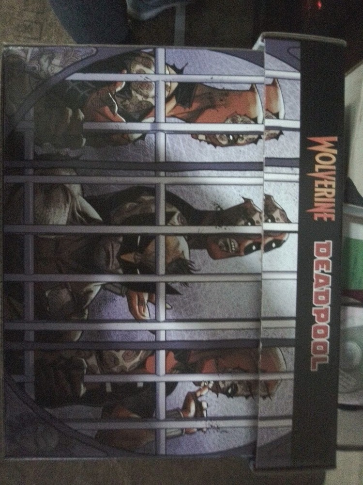 Neca Marvel Wolverine & Deadpool Short Comics Storage Box Brand New