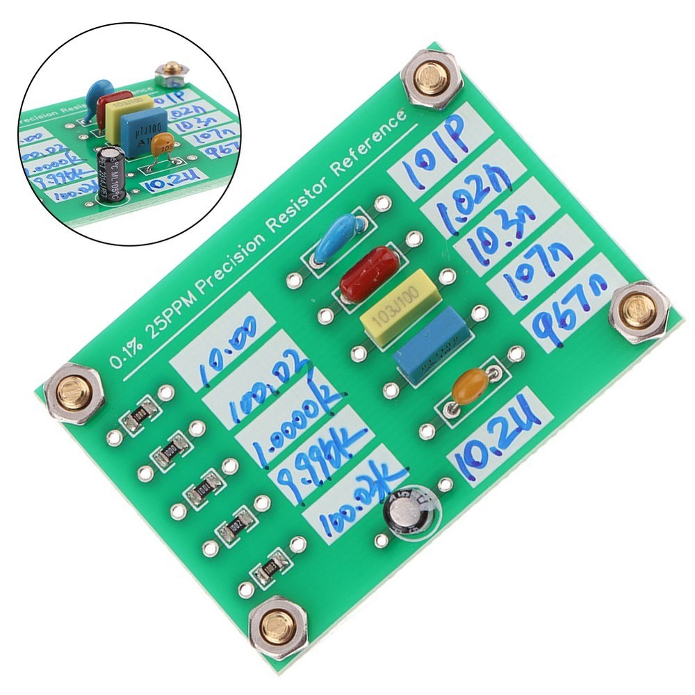Heavy Duty Resistor Reference Board for Precision Measurement Applications