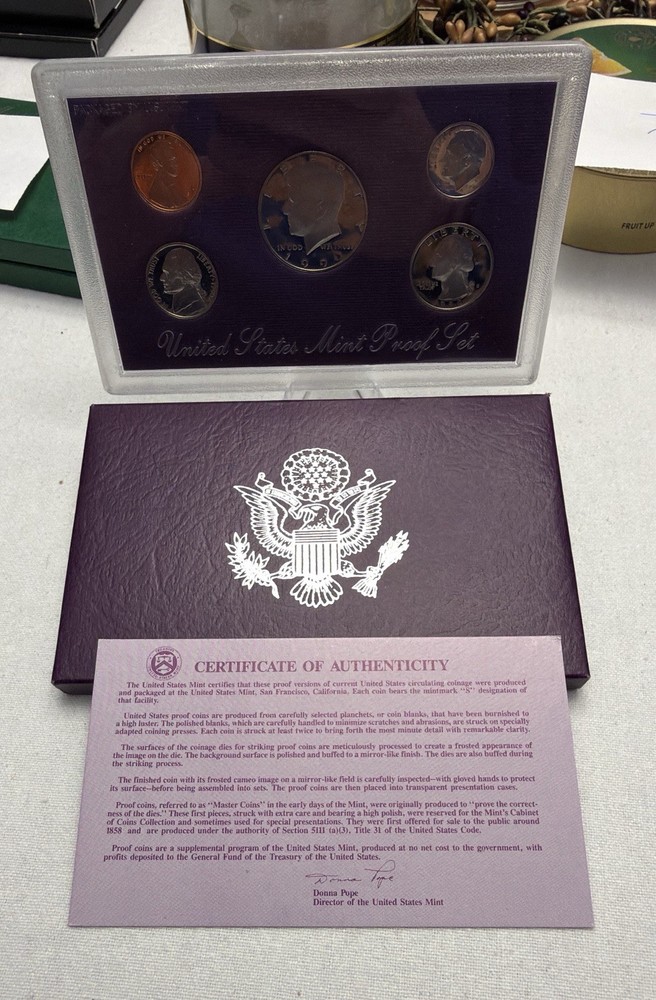 ** 1990 US Mint Proof Set **