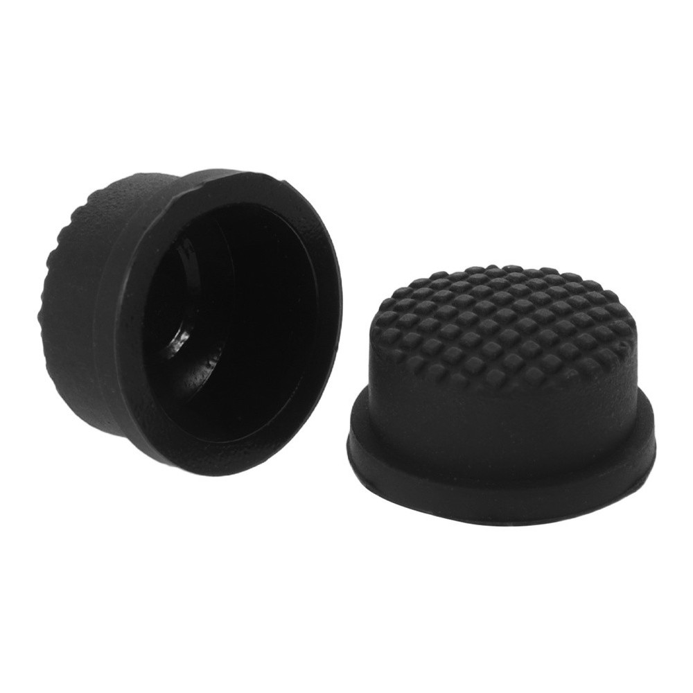 2 PCS Waterproof Rechargeable Flashlight Switch Cap Cover Handheld Button Boot