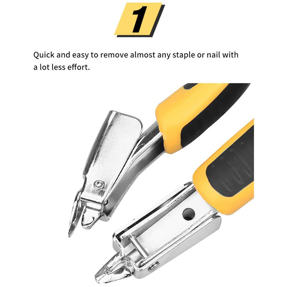 Heavy Duty Upholstery Staple Remover Nail Puller Office Professional Hand Tools