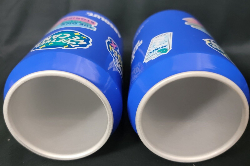 Absolut Vodka Metal Drink Cups