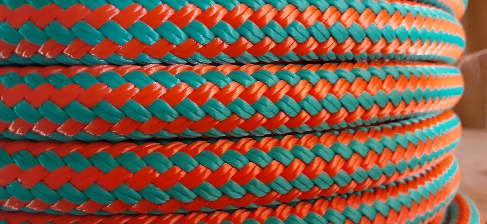 1/2 " x 200 ft. Double Braid-Yacht Braid Polyester Rope. US Made