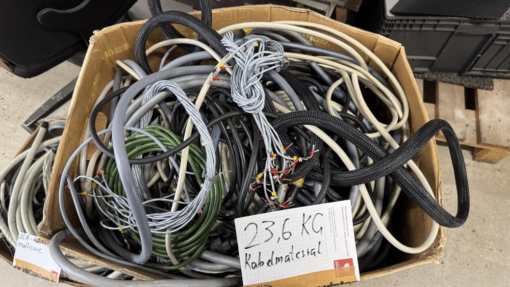 Cable box from recording studio, broadcast studios, OB vans... more on request