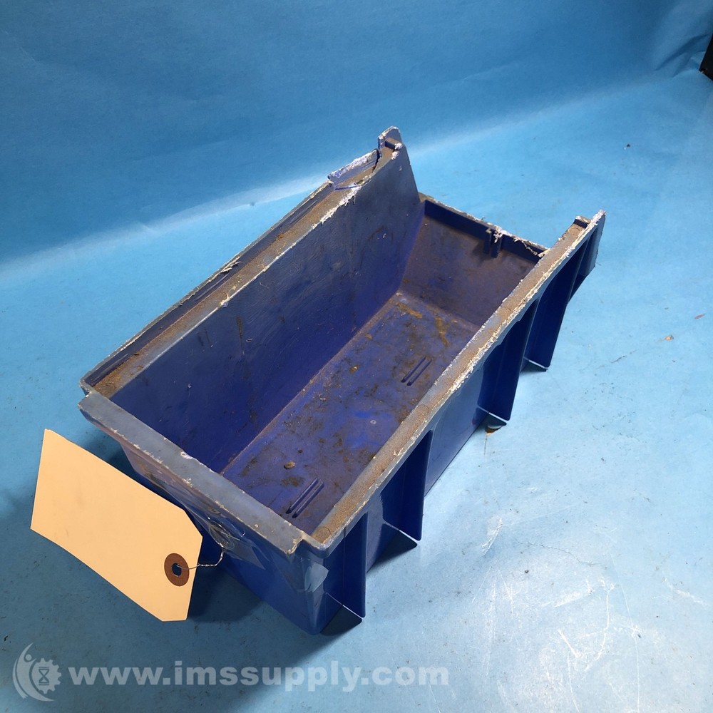 Global 550106 Blue Storage Plastic Stacking Bin 0866