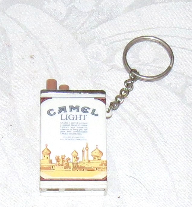 Camel Light Cigarettes Keyring Flashlight - AS IS