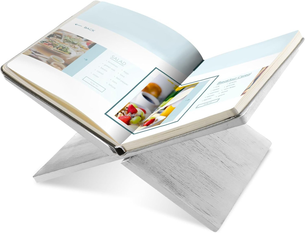 Book Stand Book Holder for Display Reading Textbook Holder Open Display Stand fo
