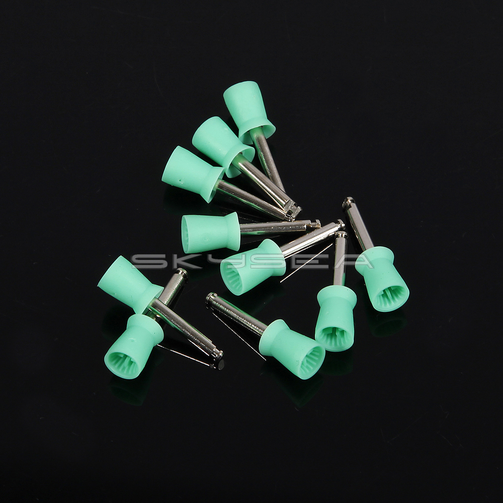 Dental Polishing Cups Cup Rubber Prophy Tooth Polish Webbed Latch Type Soft