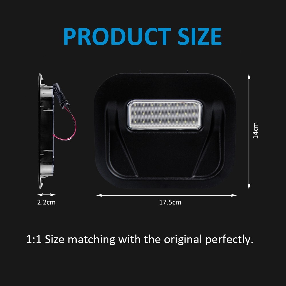 For 2019-2022 GMC Sierra & Chevy Silverado Rear MultiPro Tailgate Step Light