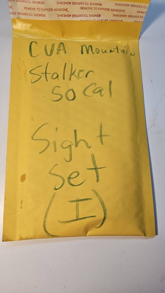 CVA Mountain Stalker Sidelock Muzzleloader Rifle Sight Set (I)