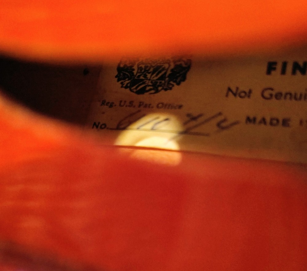 C Meisel Violin Late 1960s Vintage