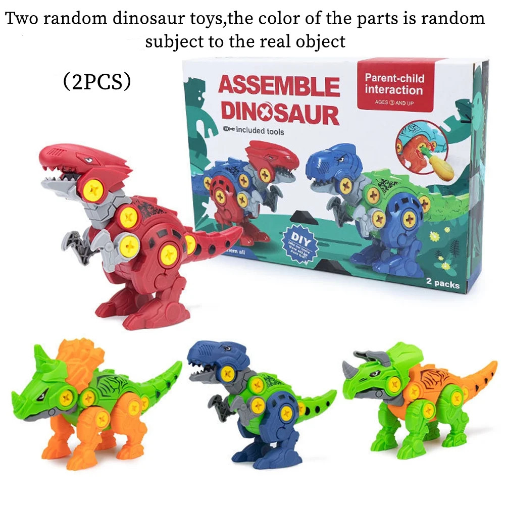 STEM DINOSAUR TOY SET Construction with Tool Drill, Educational Construction
