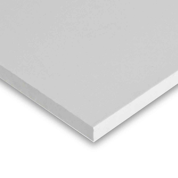 Natural HDPE 1/4" x 8" x 12" Plastic Sheets (2 Pack)