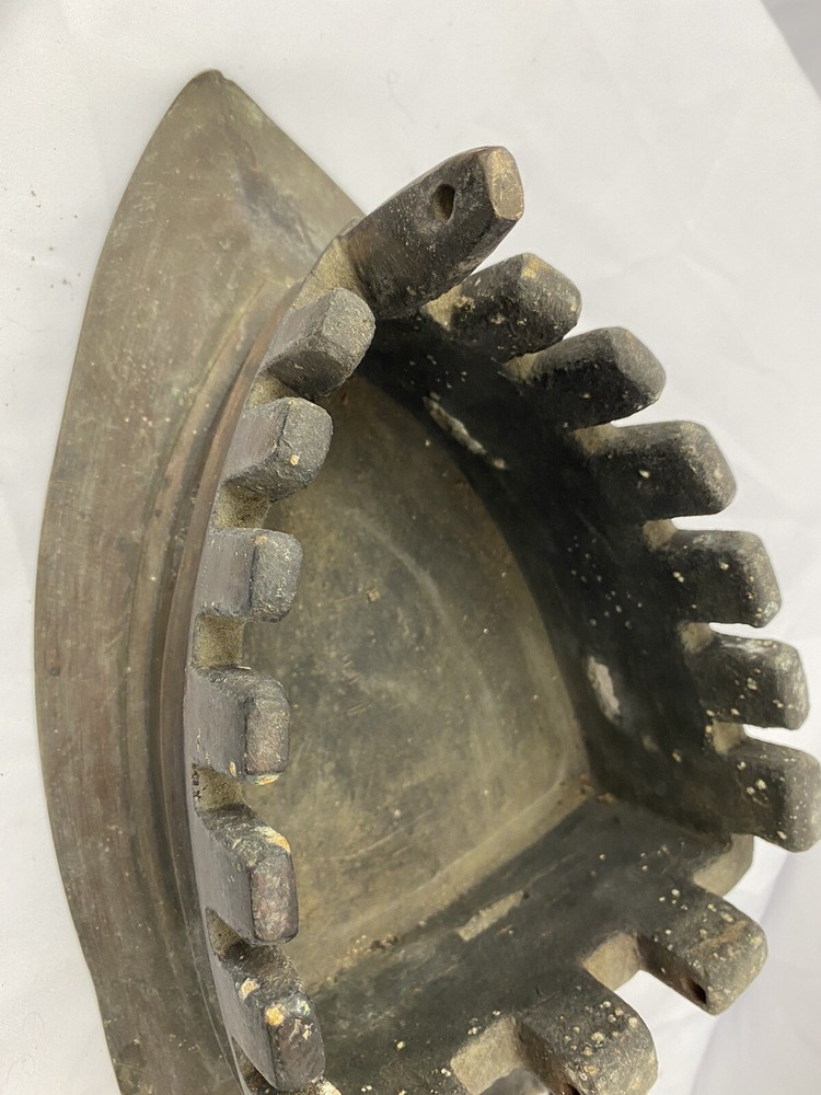 Antique Charcoal Pressing Iron Extra Large Cast Iron Cutouts