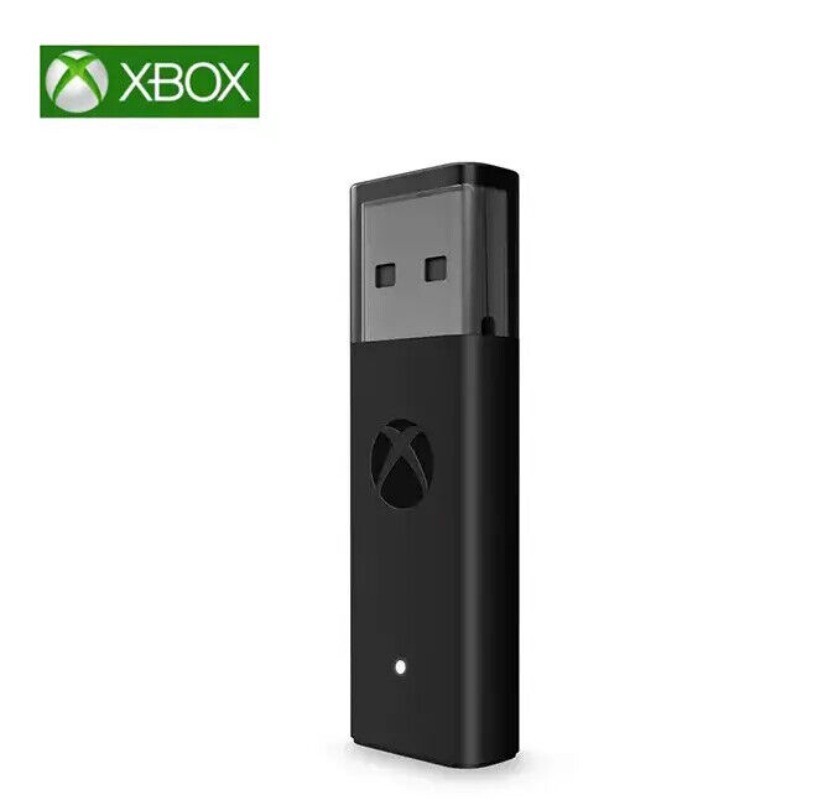 Microsoft Xbox Adapter Wireless Receiver with USB Extension Cable for Windows 10
