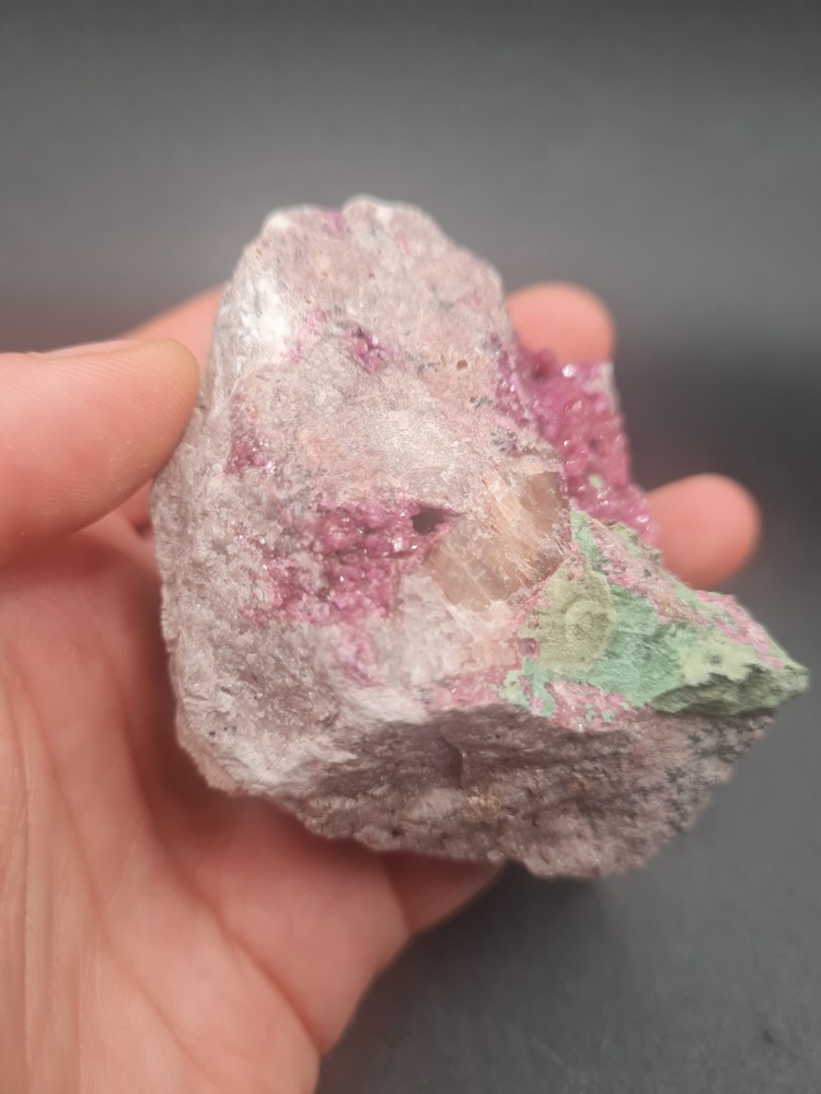 Cobalto Calcite Specimen, 226g, From Congo
