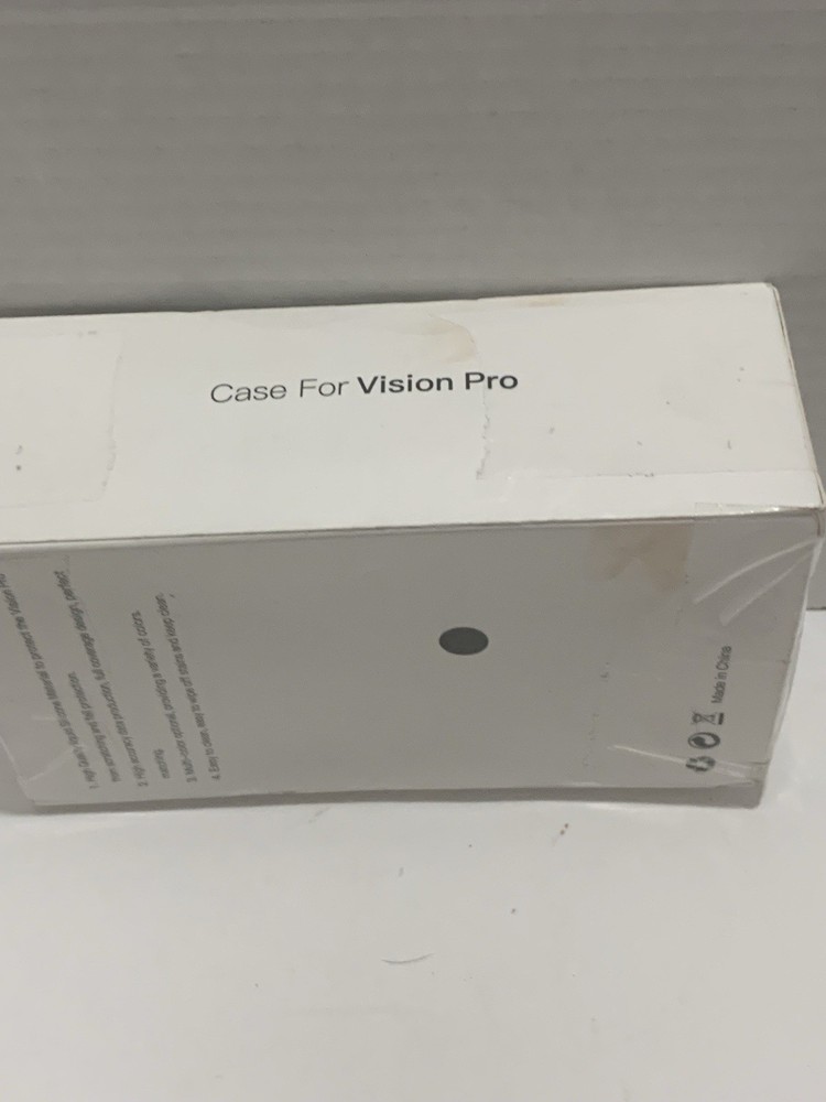Case For Vision Pro Black. Sealed Silicone New