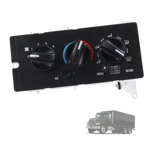 A/C Heater Climate Control Module and HVAC Control Panel Unit FIT Mack CH613