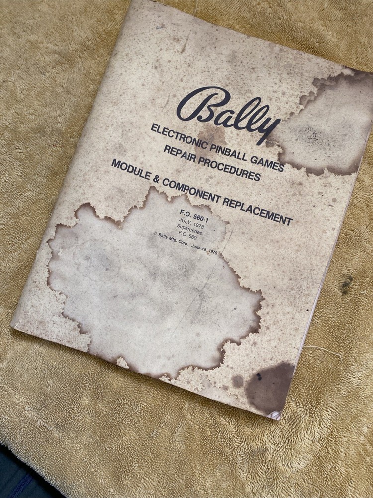 Bally procedure book